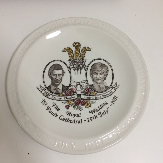 Prince Charles And Princess Diana Wedding Commemorative Plate Vintage Collectibles On Carousell