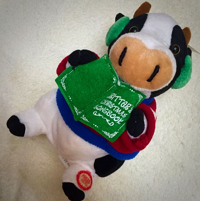 singing cow toy