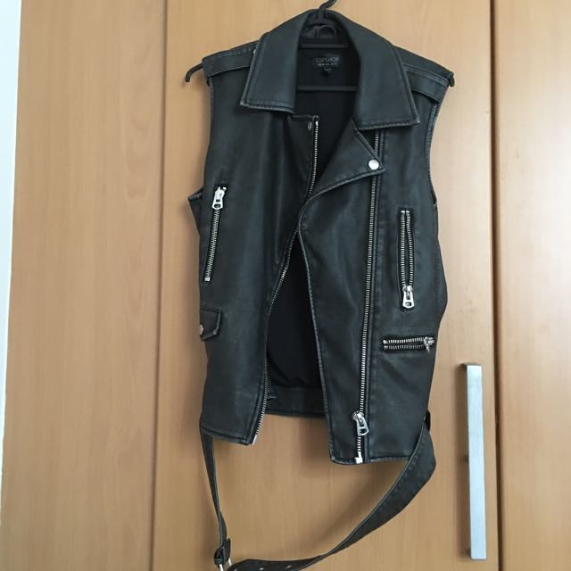 Zalora leather jacket cheap