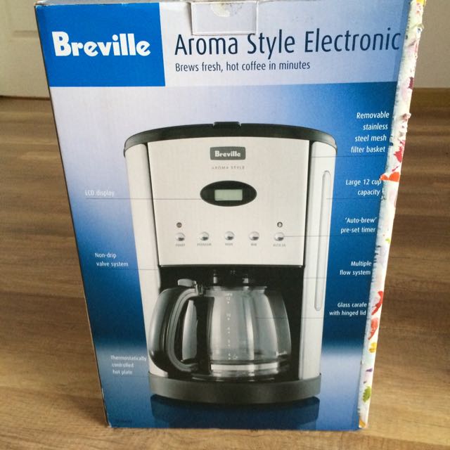 Breville Coffee Maker Bcm600 Furniture Home Living Bathroom Kitchen Fixtures on Carousell