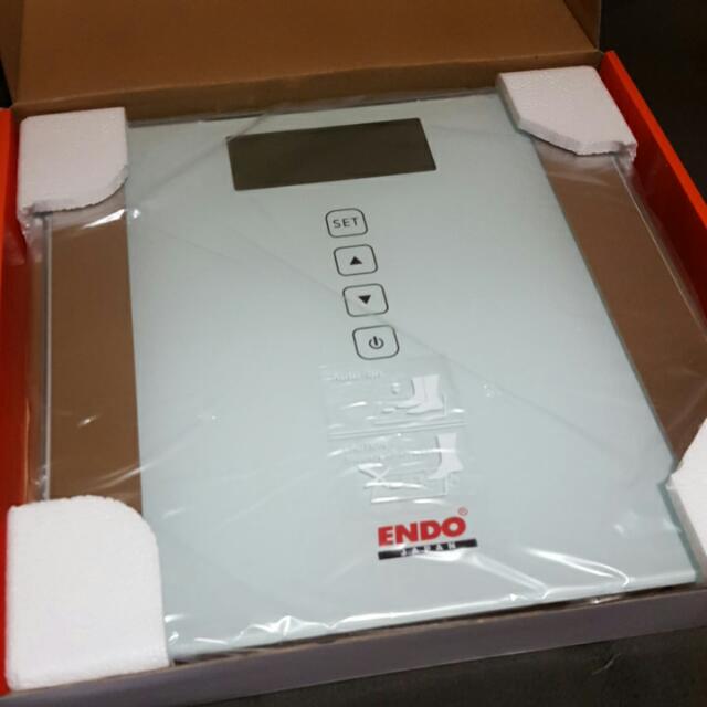 ENDO Digital Body Scale, Health & Nutrition, Health Monitors & Weighing