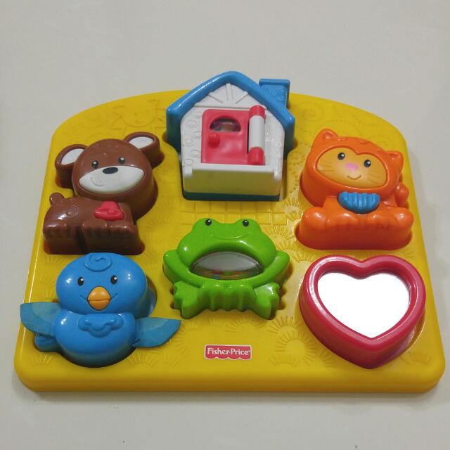 Fisher price top brilliant basics puzzle