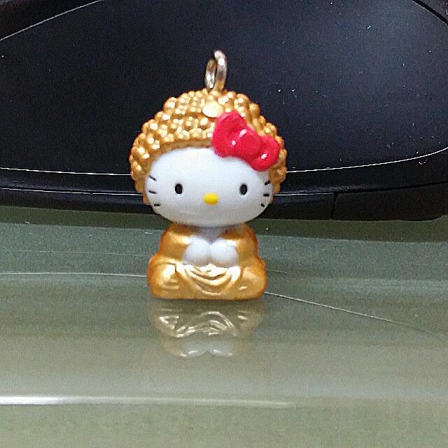 Hello Kitty Buddha Charm Everything Else On Carousell Buddha kitty was siddhartha's teacher and guide on the young man's path to enlightenment. hello kitty buddha charm