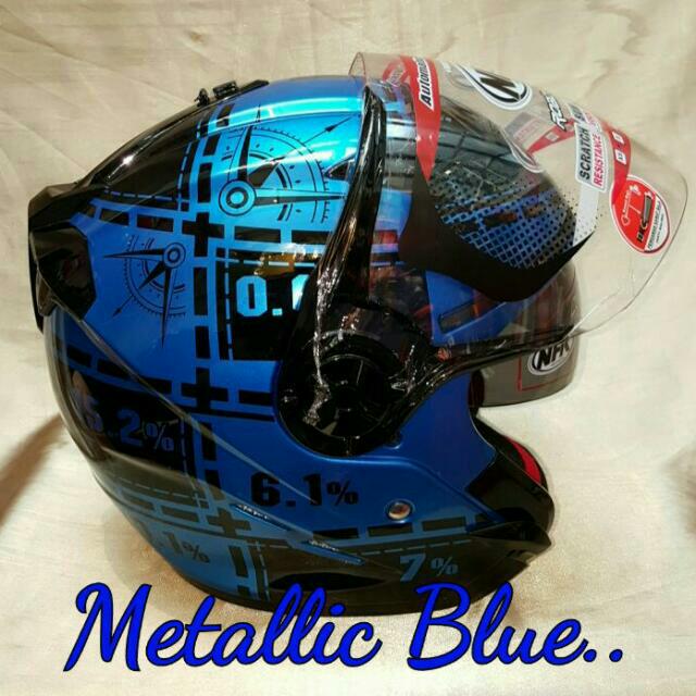 Nhk dual visor helmet discount
