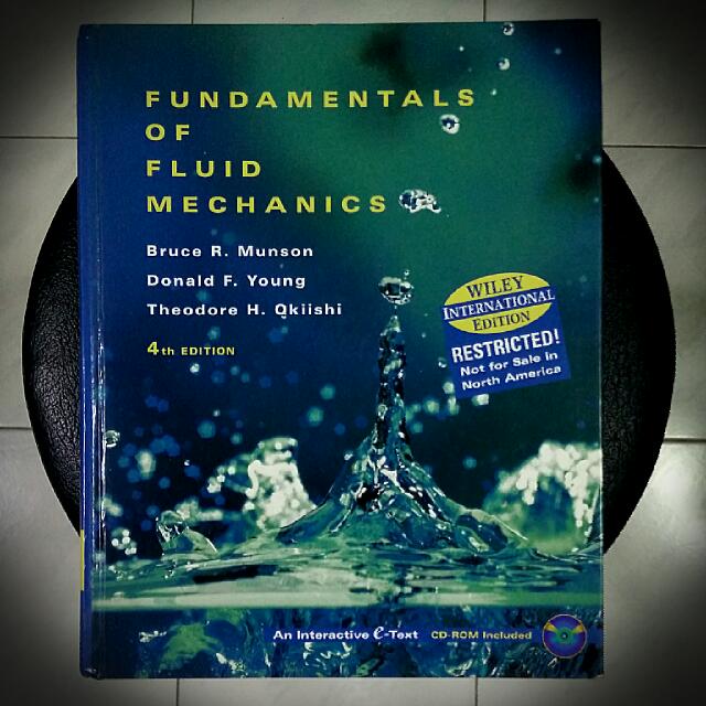 Ntu Ma2003 Ma3006 Ma4002 Fundamentals Of Fluid Mechanics 4th