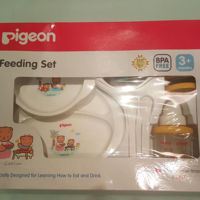 Pigeon Baby Feeding Set Brand New Babies Kids On Carousell