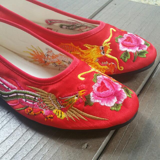 chinese wedding shoes