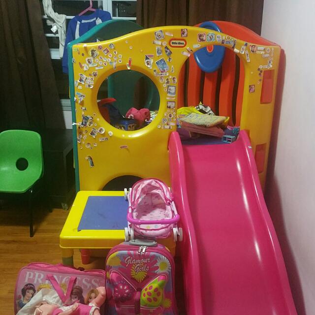 Little tikes playground used cheap