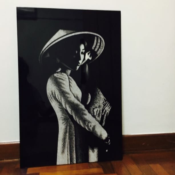 Vietnamese Lacquer Wall Potrait Furniture On Carousell