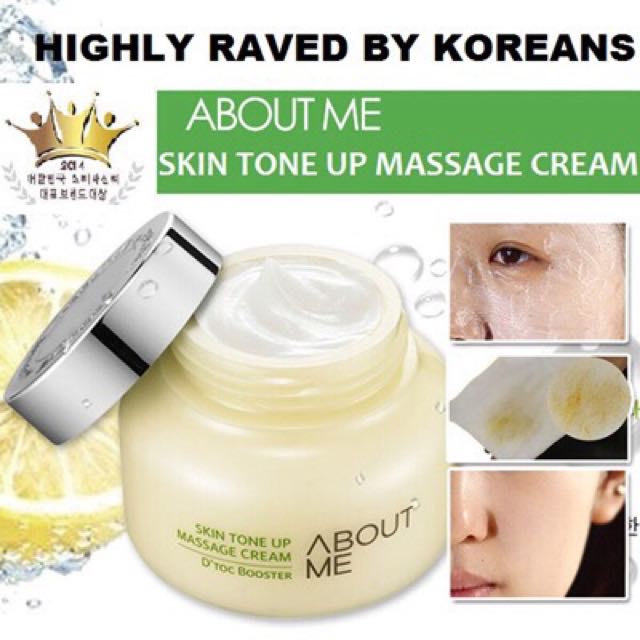 skin tone up massage cream