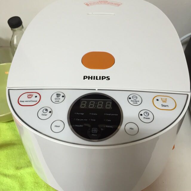 Almost Brand New Multi function Philips Rice Cooker TV Home Appliances Kitchen Appliances Cookers on Carousell