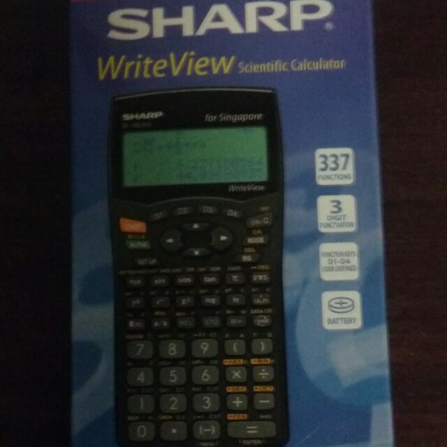 Brand New Sharp El W531s Calculator Books Stationery On Carousell