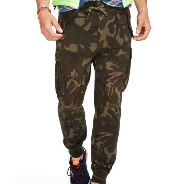 camo cargo pants ralph lauren