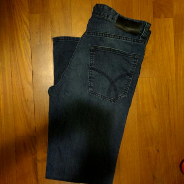 calvin klein jeans men's modern bootcut denim jean