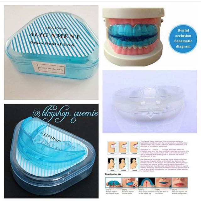 Dental Tooth Orthodontic Appliance Trainer Alignment Braces Mouthpiece