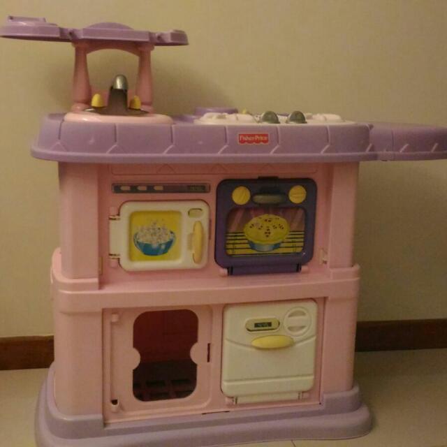 Fisher price discount kitchen pink