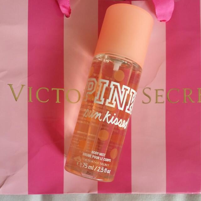 victoria's secret pink sun kissed body mist