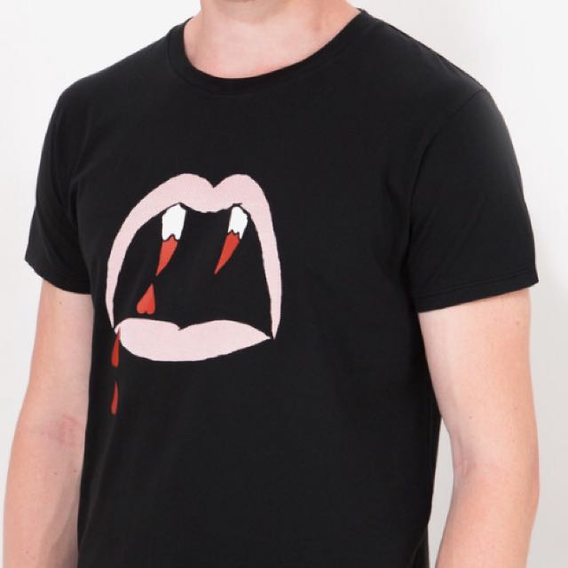 saint laurent blood luster tee