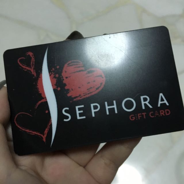 Sephora gift card, Women's Fashion, Bags & Wallets, Wallets & Card Holders on Carousell