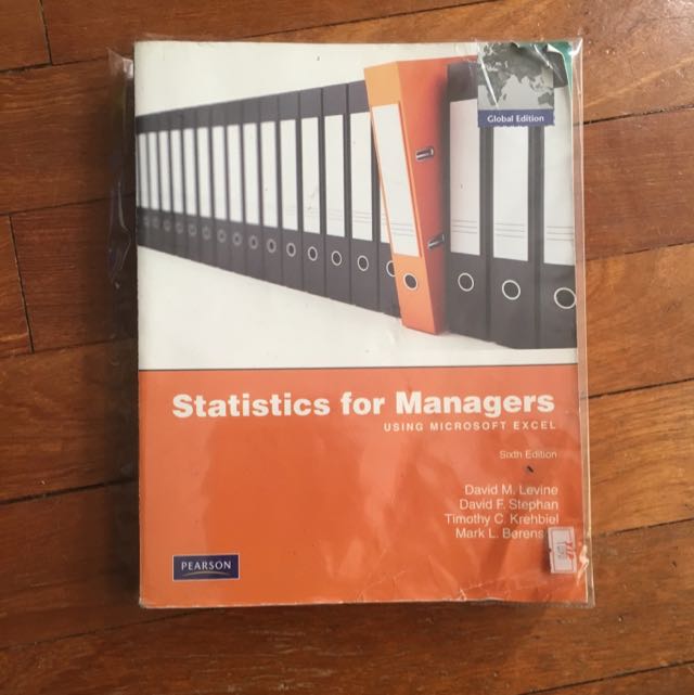 Statistics for Managers using Microsoft Excel, Hobbies & Toys, Books ...