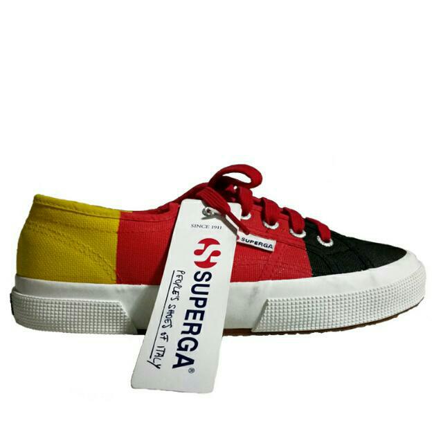 Superga 2750 Cotu Flag Germany Shoes Women s Fashion Footwear