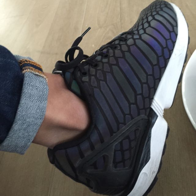 U.S. 9 Adidas ZX Flux Xeno Black Men s Fashion Activewear on Carousell