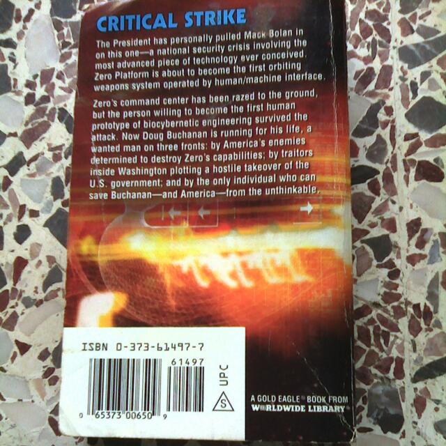 Zero Option by Mack Bolan (Category: Storybooks) located in Alor Setar. Submitted by mekameron (Listing ID 40475868, Image 2). Description: .