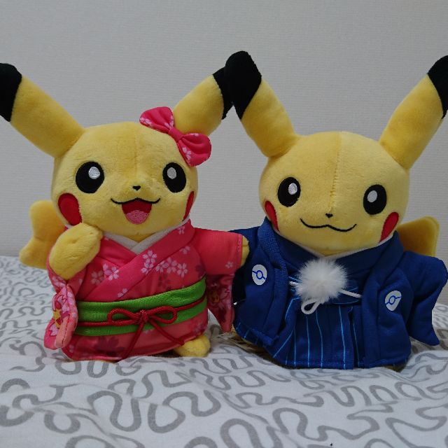 pikachu kimono plush