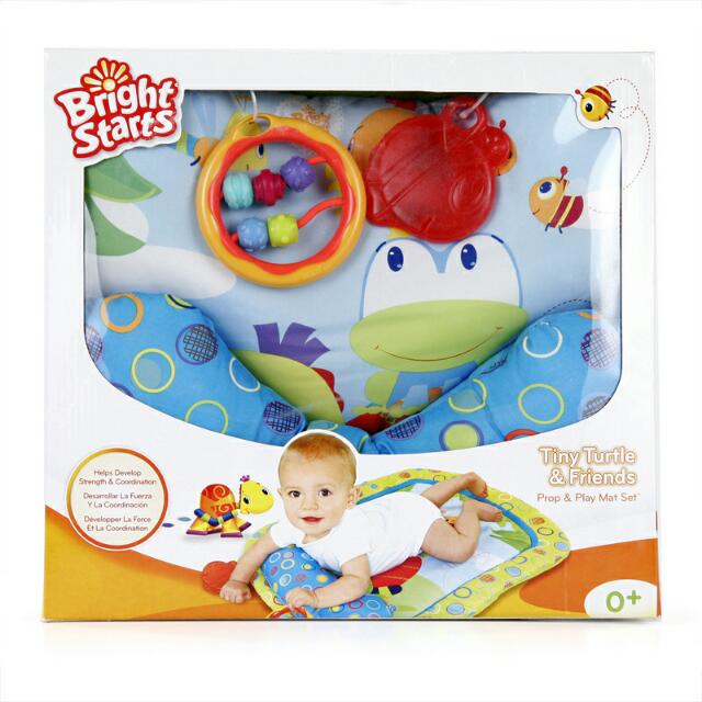 Bright Starts Prop And Play Mat Tiny Turtle And Friends Tummy