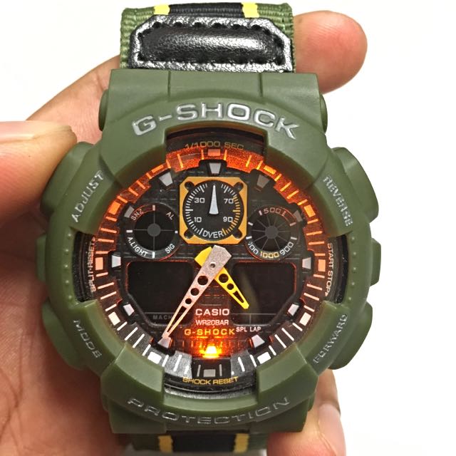 G shock clearance ga 100 mc