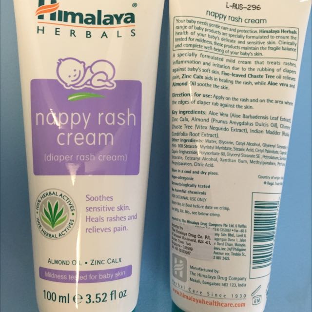 himalaya baby rashes cream