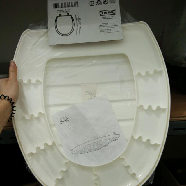 IKEA Toilet Seat Cover Bolmen, Furniture & Home Living, Furniture