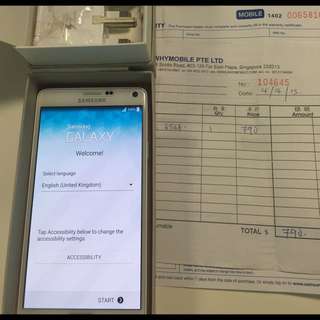 Samsung Galaxy Note 4 32gb