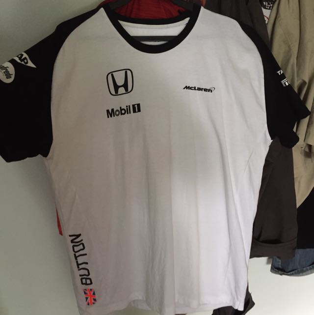 2015 Mclaren Honda Jenson Button T Shirt Sports On Carousell