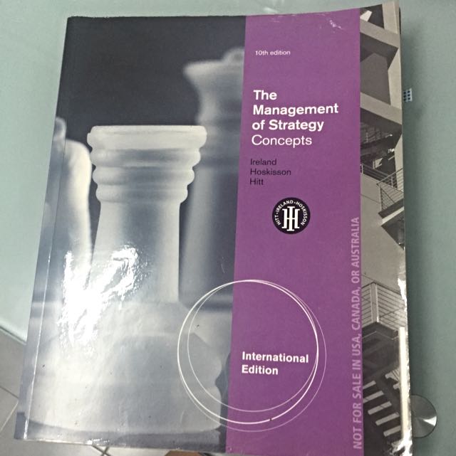 Strategy Management Textbook AB3601- Strategic Management Textbook 10th Edition, Hobbies & Toys ...