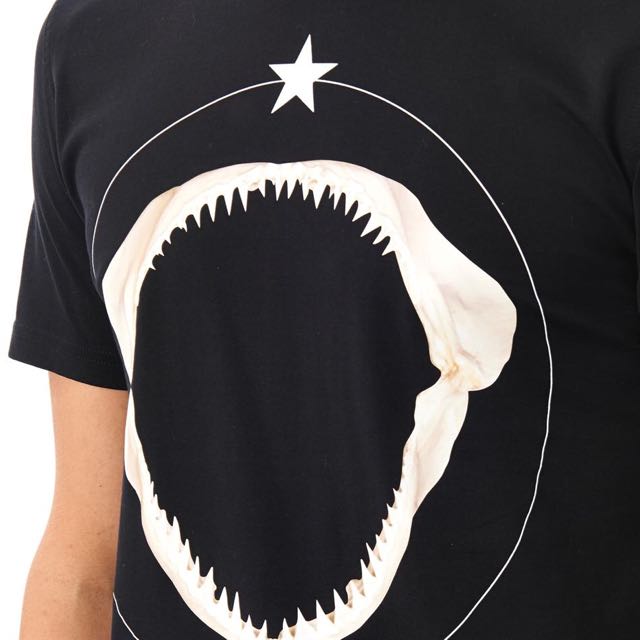 givenchy shark jaw t shirt