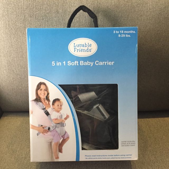 luvable friends baby carrier