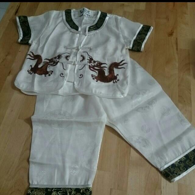 CNY Traditional Cloth For 2 Yrs Boy, Babies & Kids, Babies & Kids ...