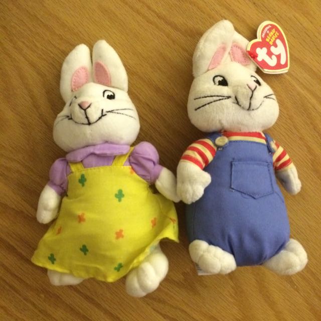 max and ruby soft toys