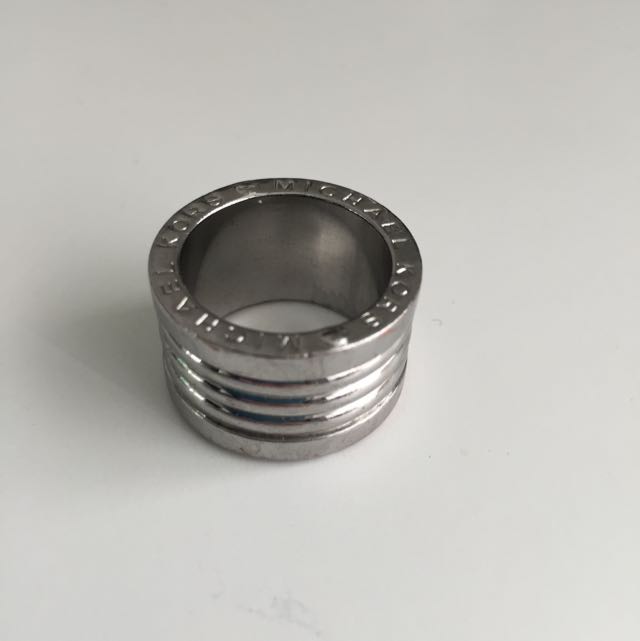 michael kors silver ring