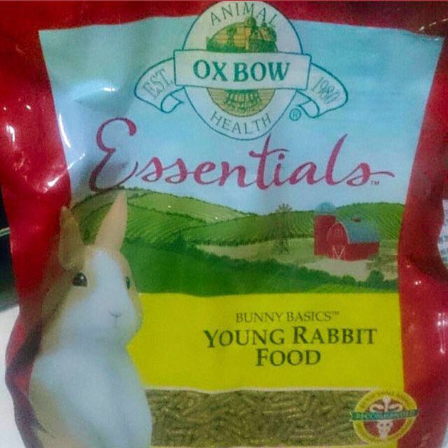 Oxbow Young Rabbit Pellets, Pet Supplies, Pet Food on Carousell