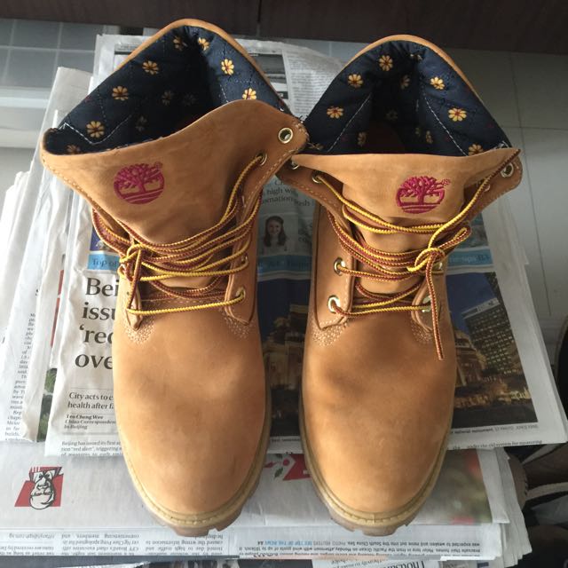 Timberland Boots Roll top Size US 8W 