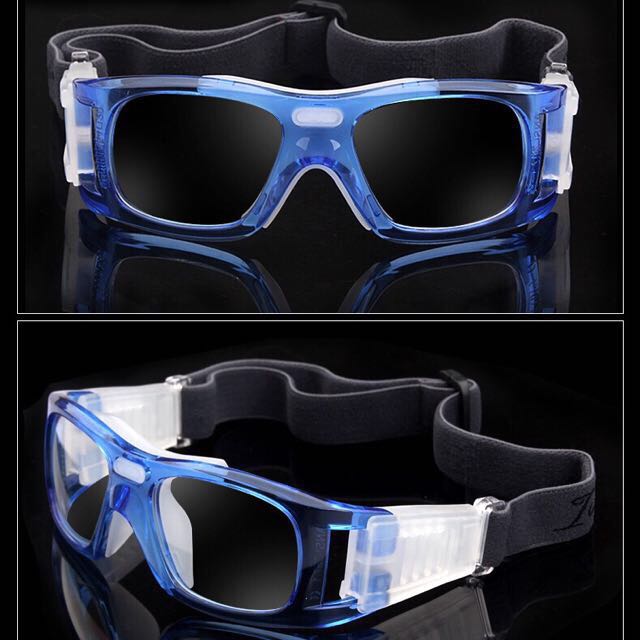 With DegreeCustom Made/ Prescription Sports Goggles For Basketball
