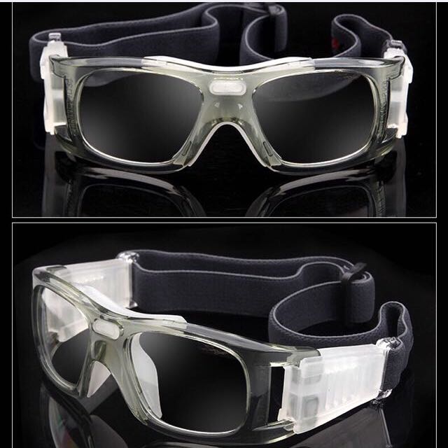 With DegreeCustom Made/ Prescription Sports Goggles For Basketball