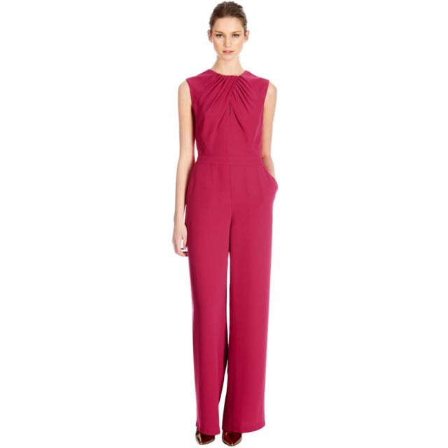 warehouse magenta jumpsuit