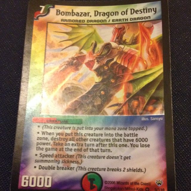 Bombazar Duel Masters Dragon of Destiny NEAR MINT 