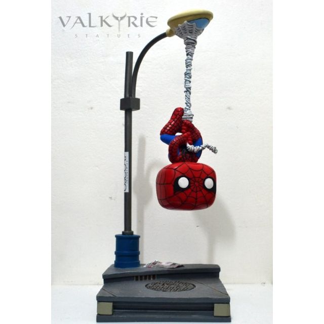 Hanging spider man funko pop new arrivals