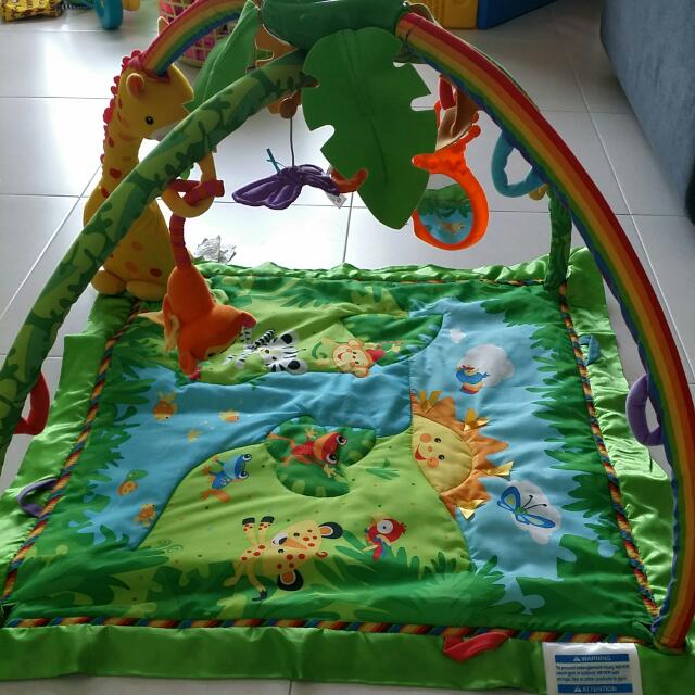 Fisher Price Rainforest Deluxe Gym, Hobbies & Toys, Toys & Games on