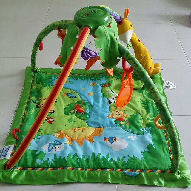 Fisher Price Rainforest Deluxe Gym, Hobbies & Toys, Toys & Games on