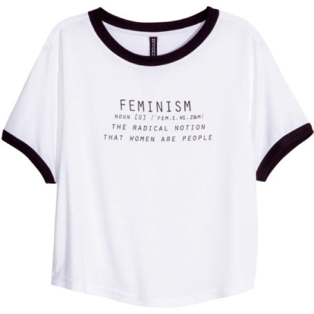 Feminist t shirt h&m outlet